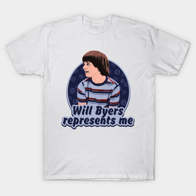 Will Byers represents me T-Shirt by EvilSheet